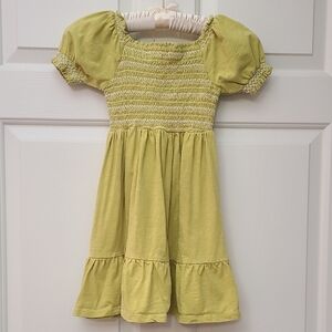 Charming Green Kids Dress
